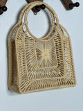 Woven Handmade Iraca Palm Bag, Eco-Friendly Wraist Bags