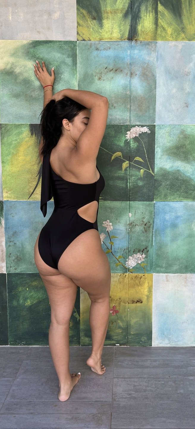 One Shoulder Black Cutout One Piece Swimsuit Women, Asymmetrical Bathing Suit