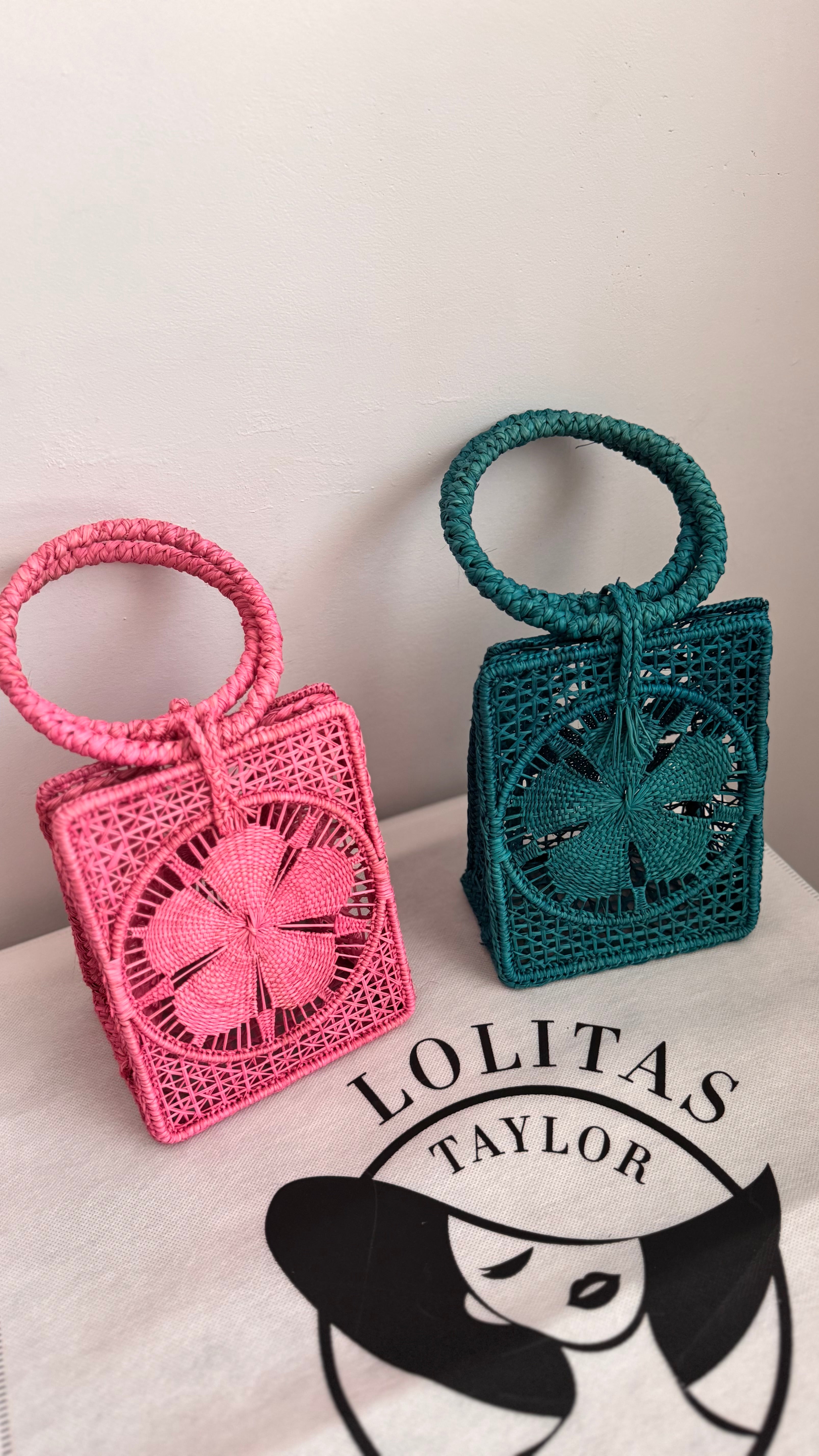 Handmade Colombian Iraca Palm Purse, Sustainable Straw Handbags, Eco-friendly Raffia Bags
