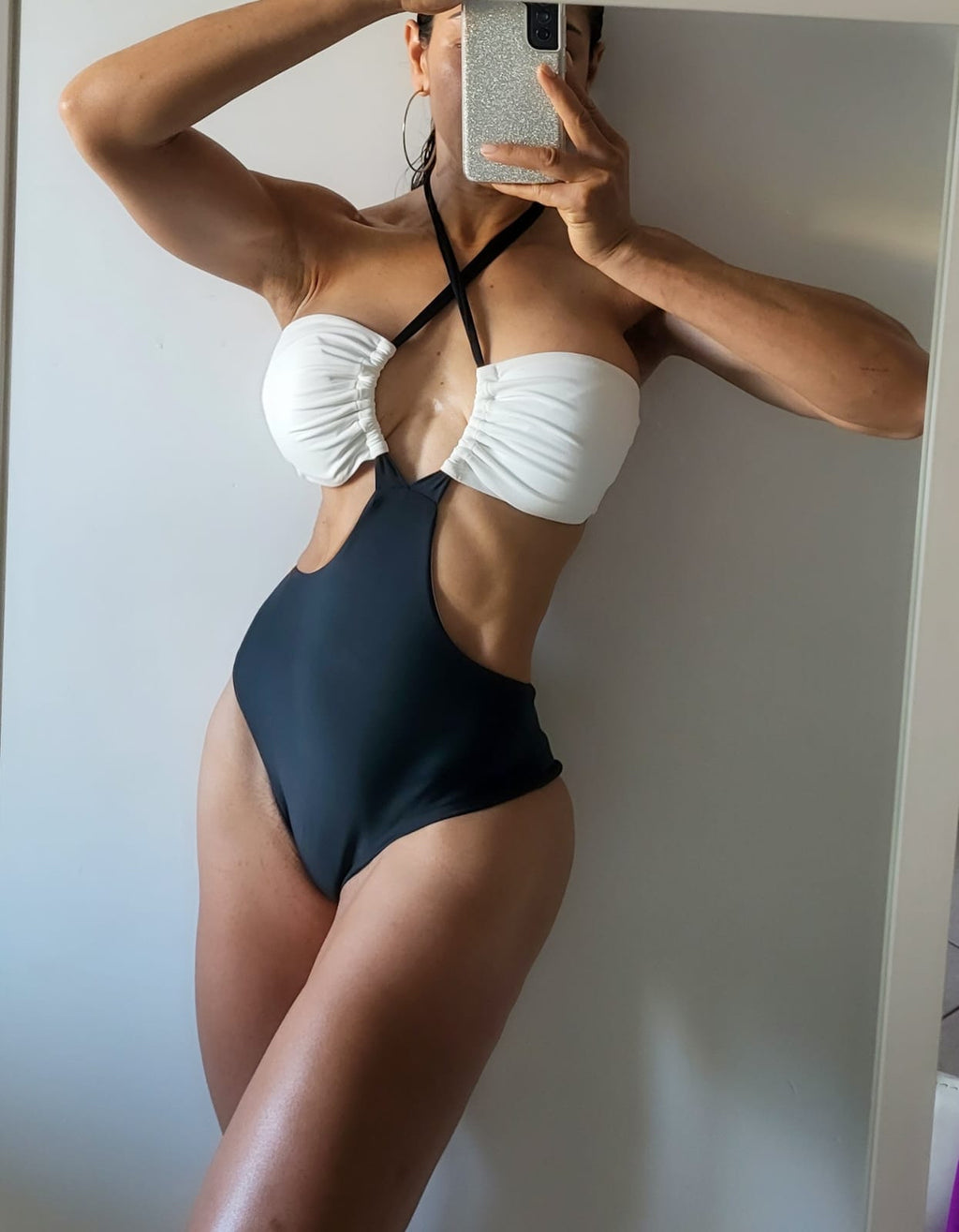 Monokini One Piece High Cut Swimwear