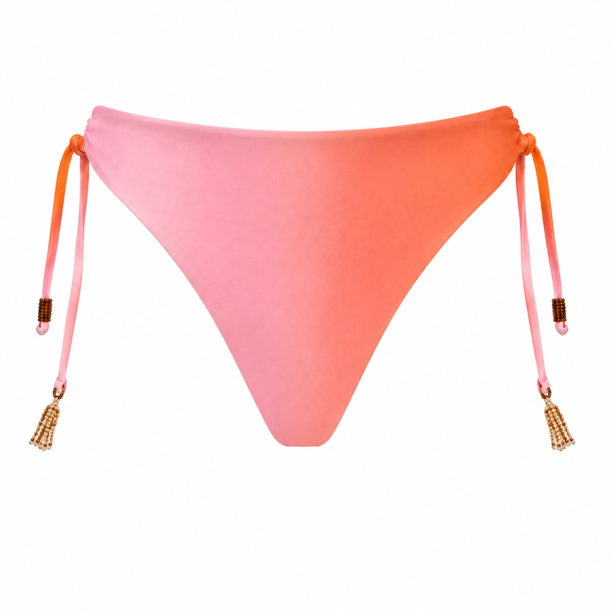 Hawaii Sunset Degradé Medium Rise Wide Side Band Bikini Bottom