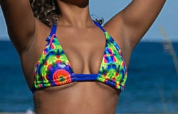 Swimsuit Bikini Triangle Top Brazilian Bottom