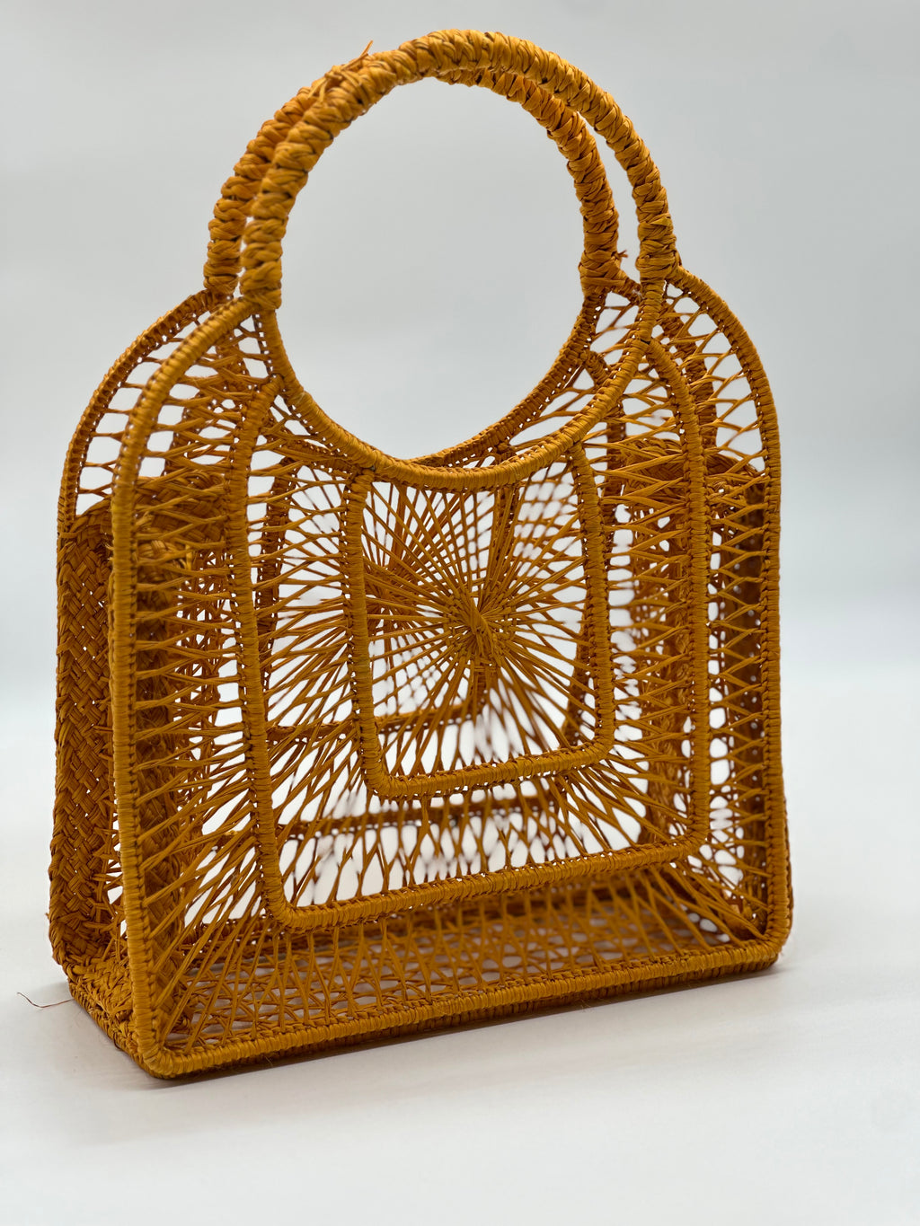 Woven Handmade Iraca Palm Bag, Eco-Friendly Wraist Bags