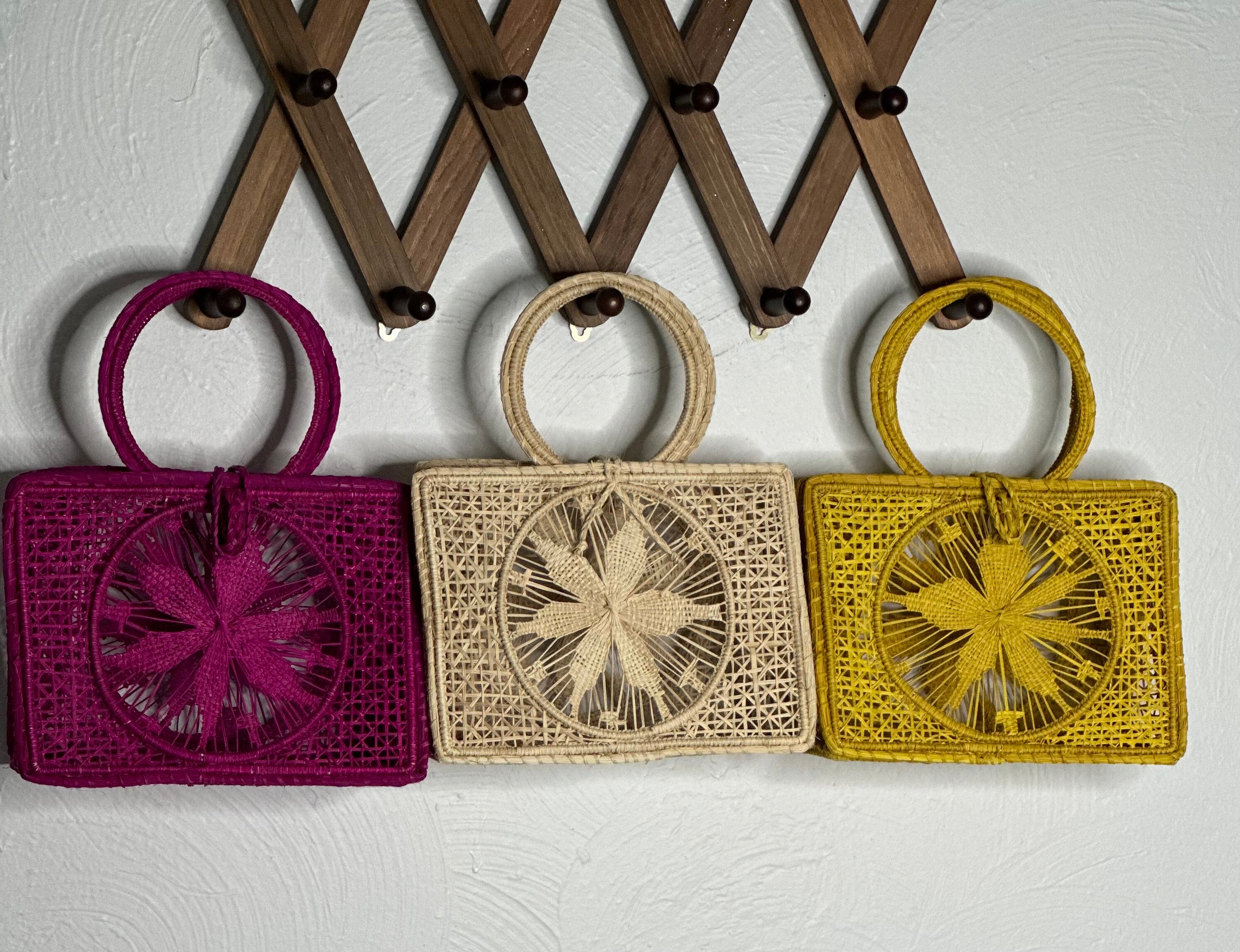 Handmade  Sustainable Straw Colombian Bags