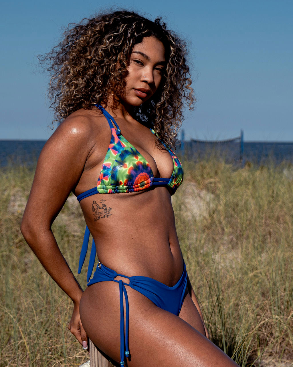Swimsuit Bikini Triangle Top Brazilian Bottom