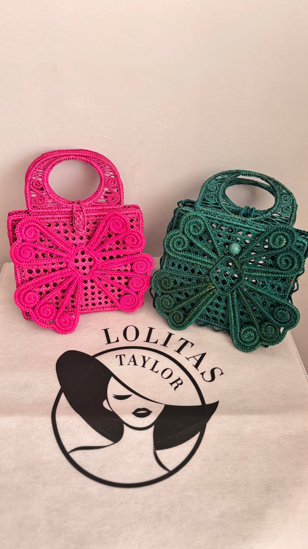Small Crochet Butterfly Iraca Palm Bags, Eco-friendly Crochet Handbag, Handmade Colombian Raffia Bag, Sustainable Straw Purse
