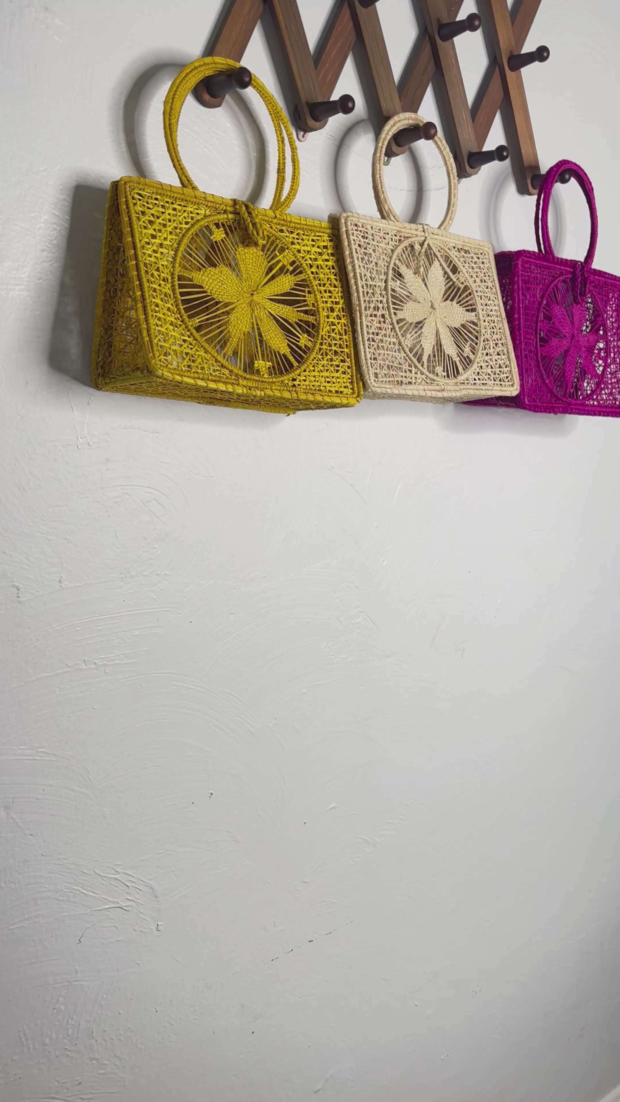 Handmade  Sustainable Straw Colombian Bags