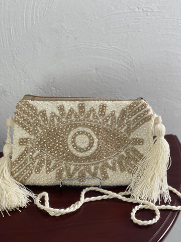 Tapestry Colombian Bag,  Third Eye Bag, Evil Eye Bag, Turkish Evil Eye Bag, Wayuu Bag